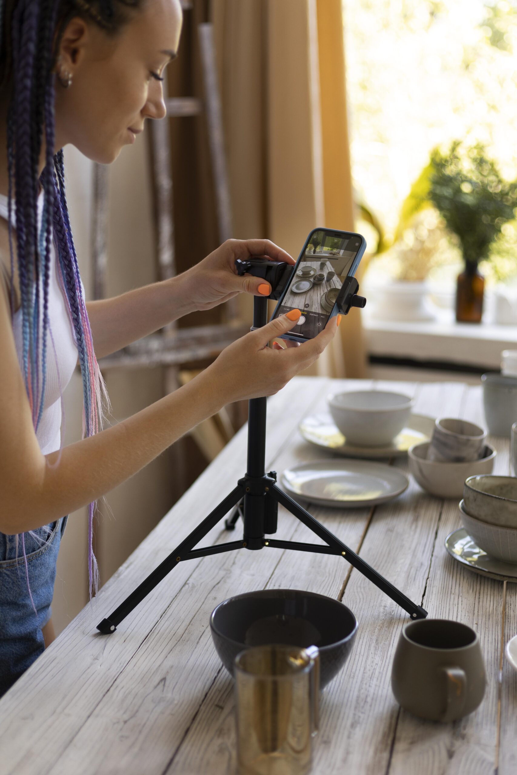 Production de contenus visuels et vidéos et suivi des réseaux